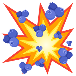 blueberries and collision