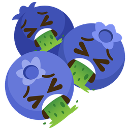 blueberries and face vomiting