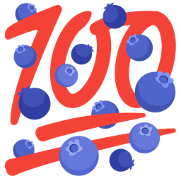 blueberries and hundred points