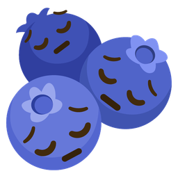 blueberries and pensive face