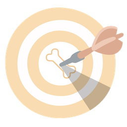 bone and bow and arrow