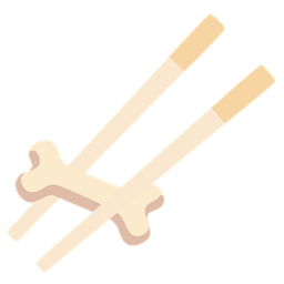 bone and chopsticks