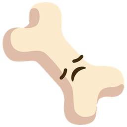 bone and disappointed face