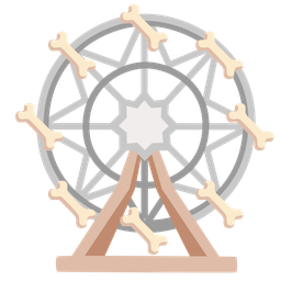 bone and ferris wheel