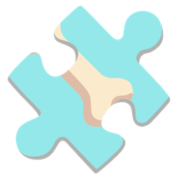 bone and puzzle piece