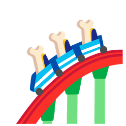 bone and roller coaster