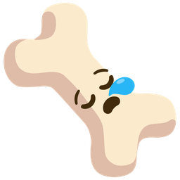 bone and sleepy face