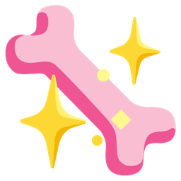 bone and sparkling heart