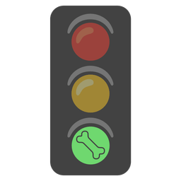 bone and vertical traffic light