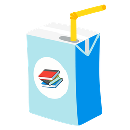 books and beverage box