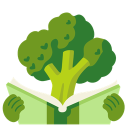 books and broccoli