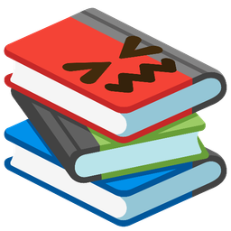 books and confounded face