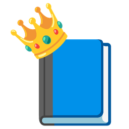 books and crown