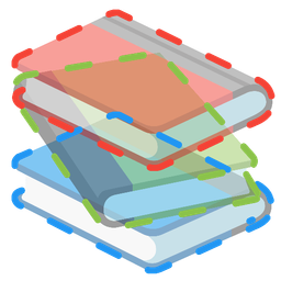 books and dotted line face