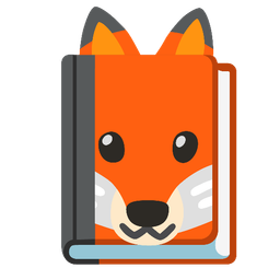 books and fox