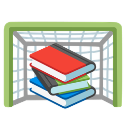 books and goal net