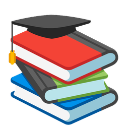books and graduation cap