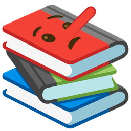 books and lying face