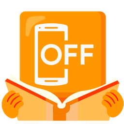 books and mobile phone off