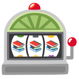 books and slot machine