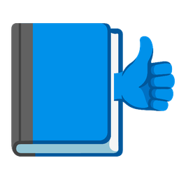 books and thumbs up