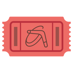 boomerang and admission tickets