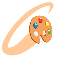 boomerang and artist palette