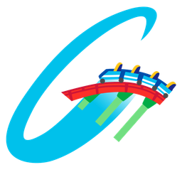 boomerang and roller coaster