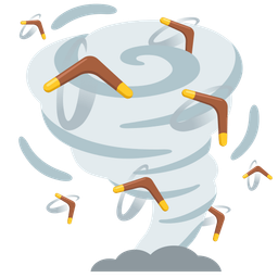 boomerang and tornado