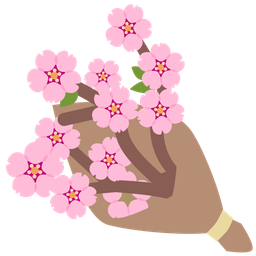 bouquet and cherries