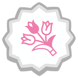 bouquet and fish cake with swirl