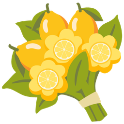 bouquet and lemon