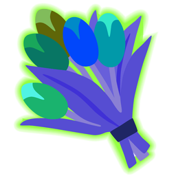 bouquet and radioactive