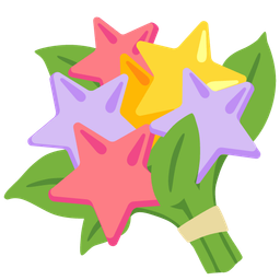 bouquet and star
