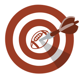 bow and arrow and american football