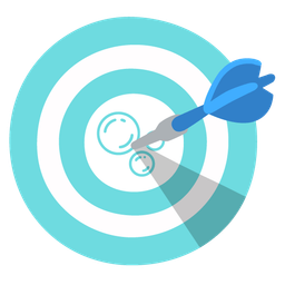 bow and arrow and bubbles