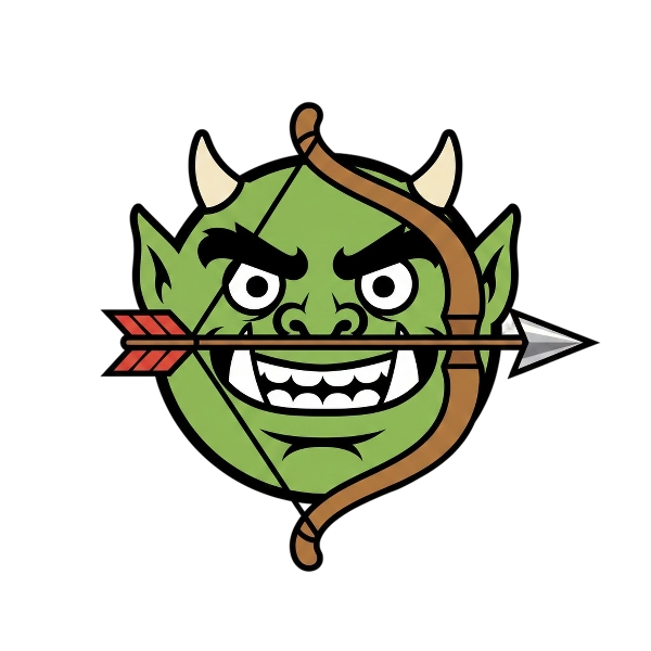Bow and arrow and Ogre