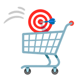 bow and arrow and shopping cart