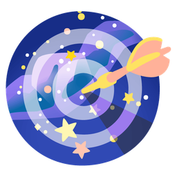 bow and arrow and telescope