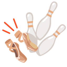 bowling and ballet shoes