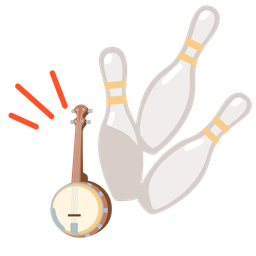 bowling and banjo
