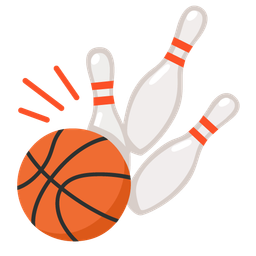 bowling and basketball