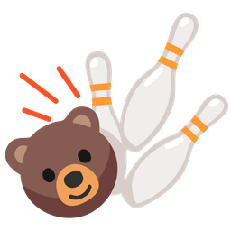 bowling and bear