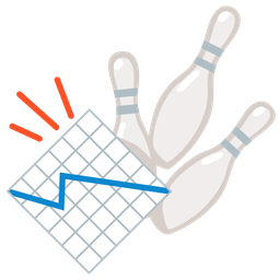 bowling and chart decreasing