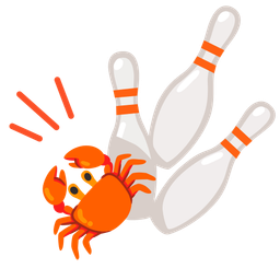 bowling and crab