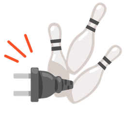 bowling and electric plug