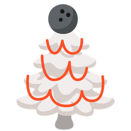bowling and evergreen tree