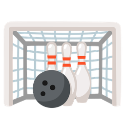 bowling and goal net