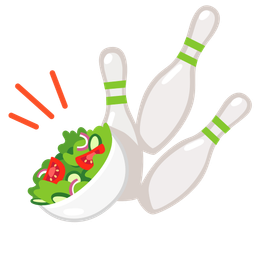 bowling and green salad