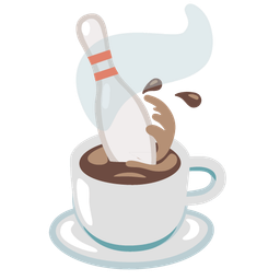 bowling and hot beverage